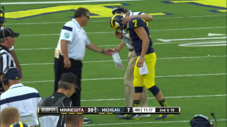 Michigan AD Blames Communication For Re-Insertion Of Concussed Player
